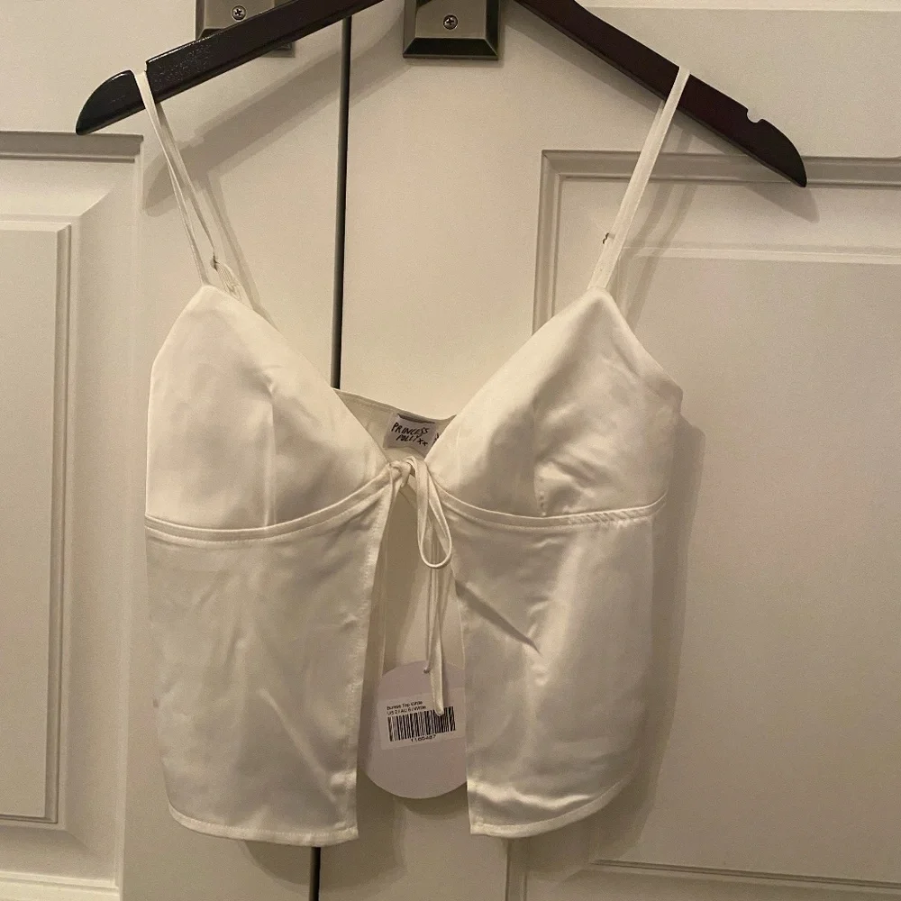 Tie Front Princess Polly Top - Picture 1 of 3